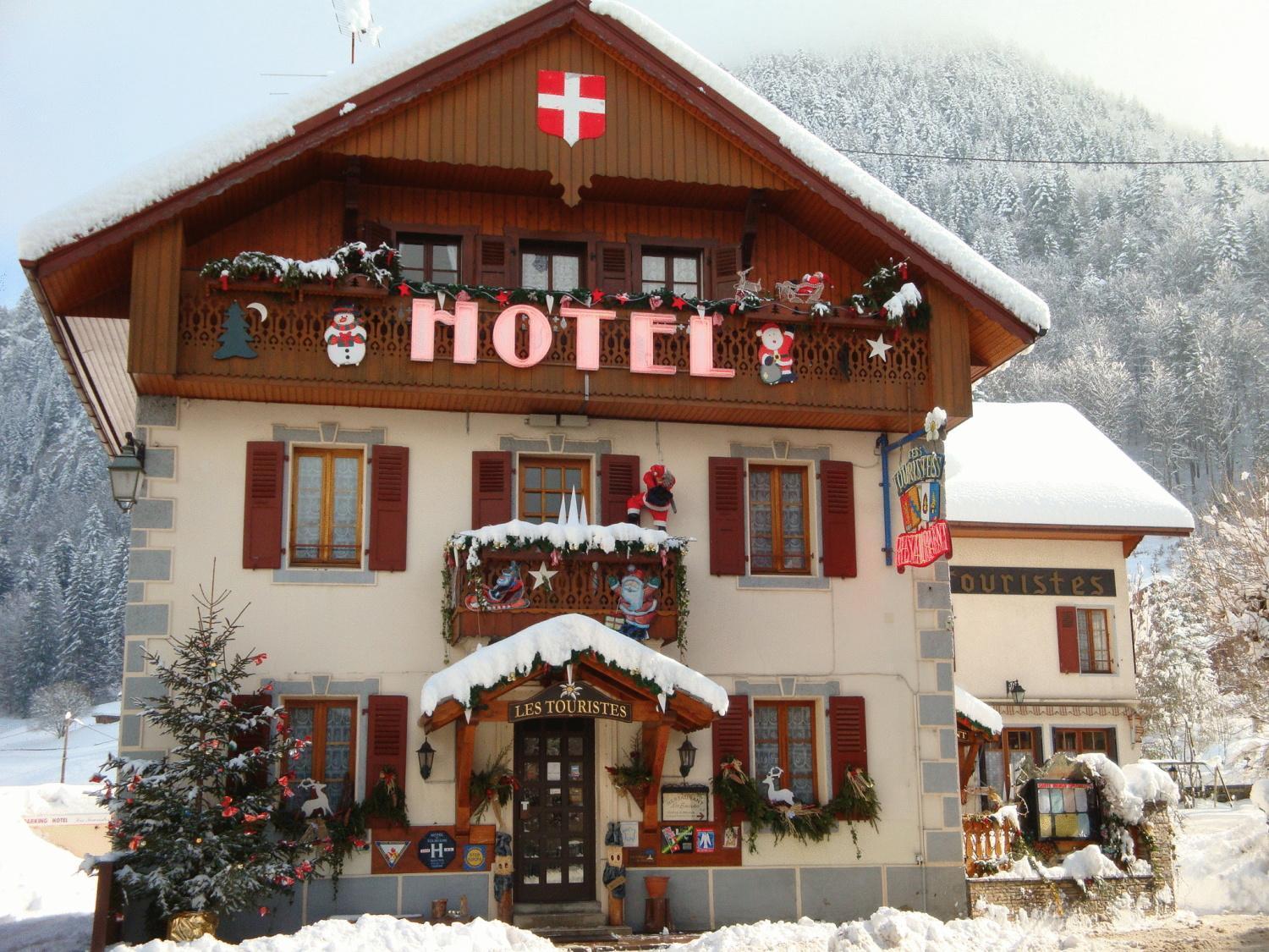 Les Touristes Hotel Abondance Luaran gambar